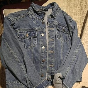 Sonoma jean jacket size large